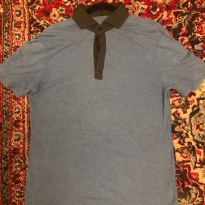 Light blue lululemon Mens polo